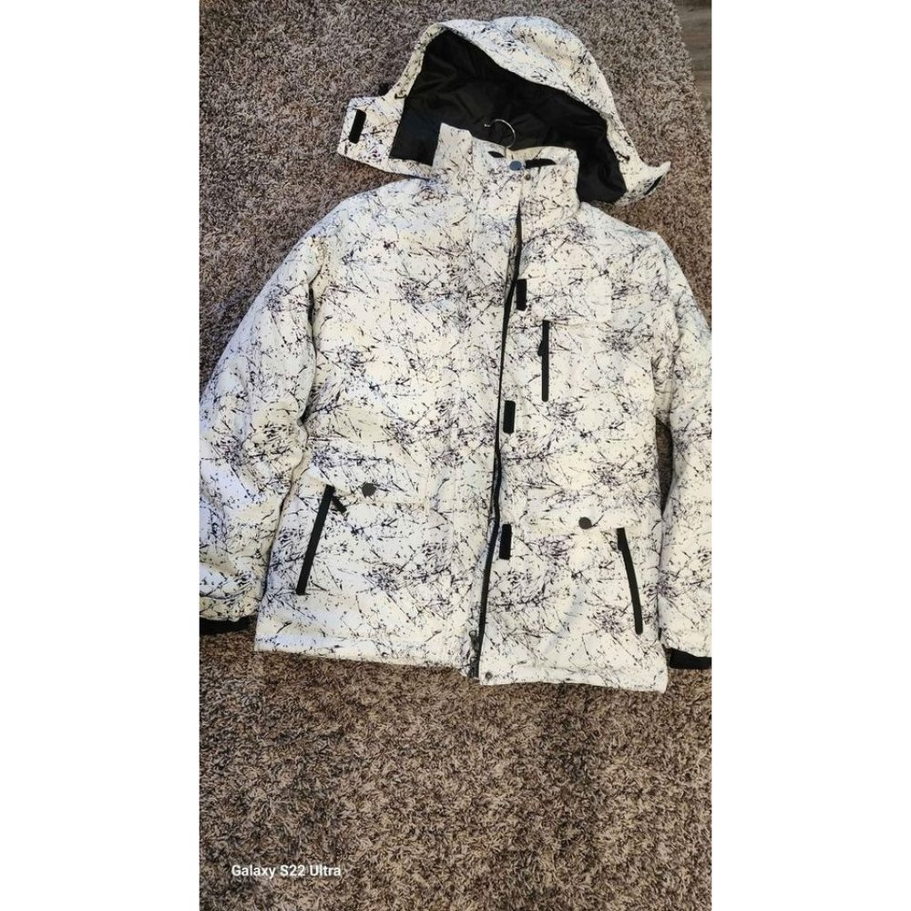 Arctic Queen Ski Snow White  Jacket Size L